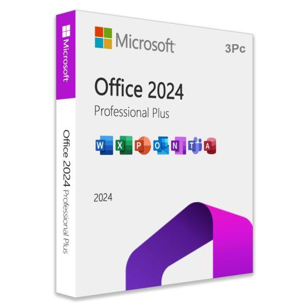 Microsoft Office 2024 Professional Plus 3Pc